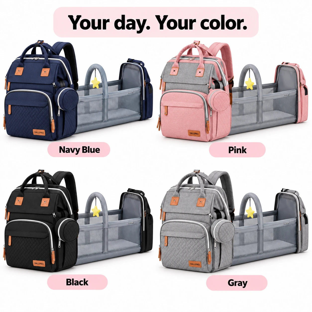 A bag for whoever is on duty. — detail